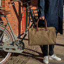 Travel Bag, Olive Green/Brandy