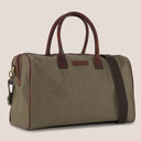 Travel Bag, Olive Green/Brandy